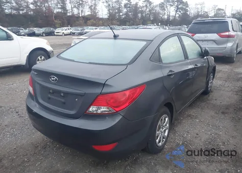 2012 Hyundai Accent Gls из США, поврежденный, VIN KMHCT4AE4CU114761